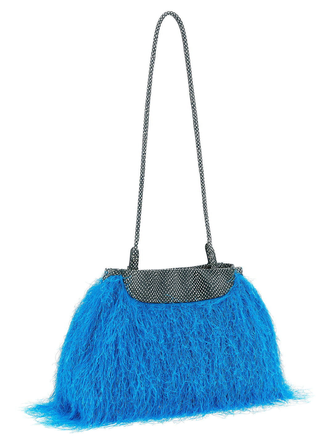 Dries Van Noten  Fringed Clutch - Light Blue | 973161141afc191093167a127832fb7abf2af29b
