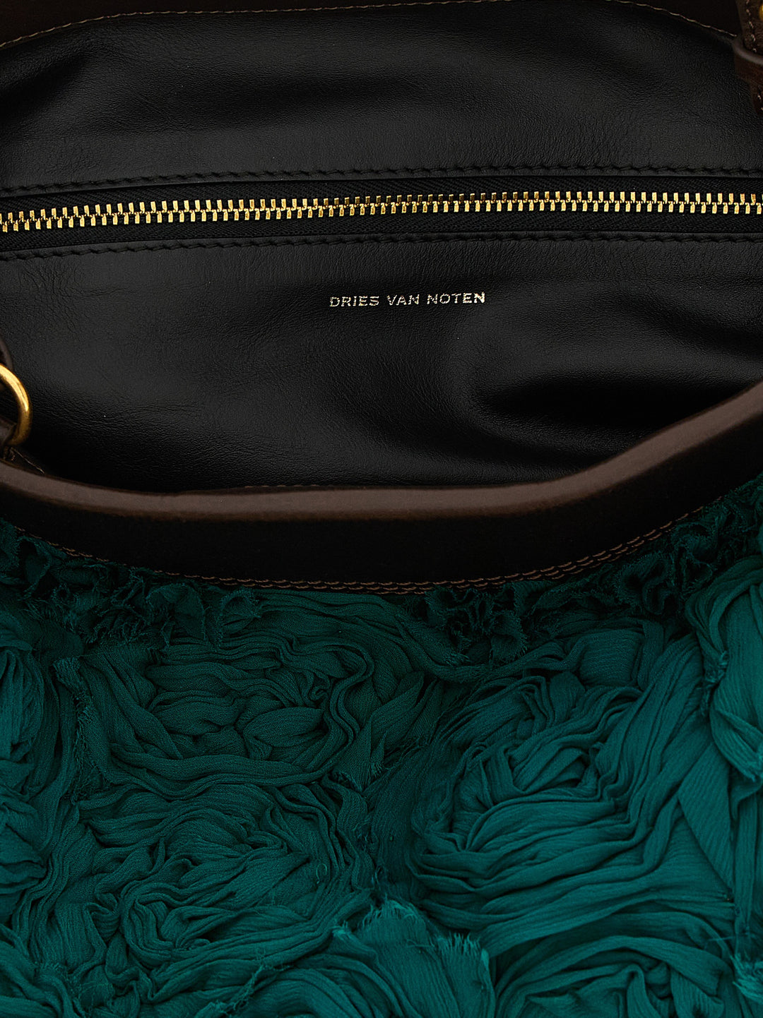Dries Van Noten  Rose Clutch - Green | cc1442cc6678bef63cf291eb25dabb55b92460da