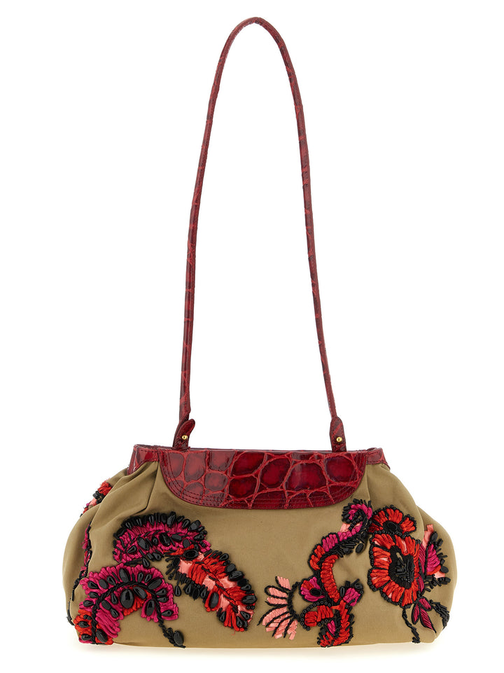 Dries Van Noten  Embroidery Clutch - Multicolor | 7a62e7fe5d0de12be99cf4b83b8d589af76fe3a8