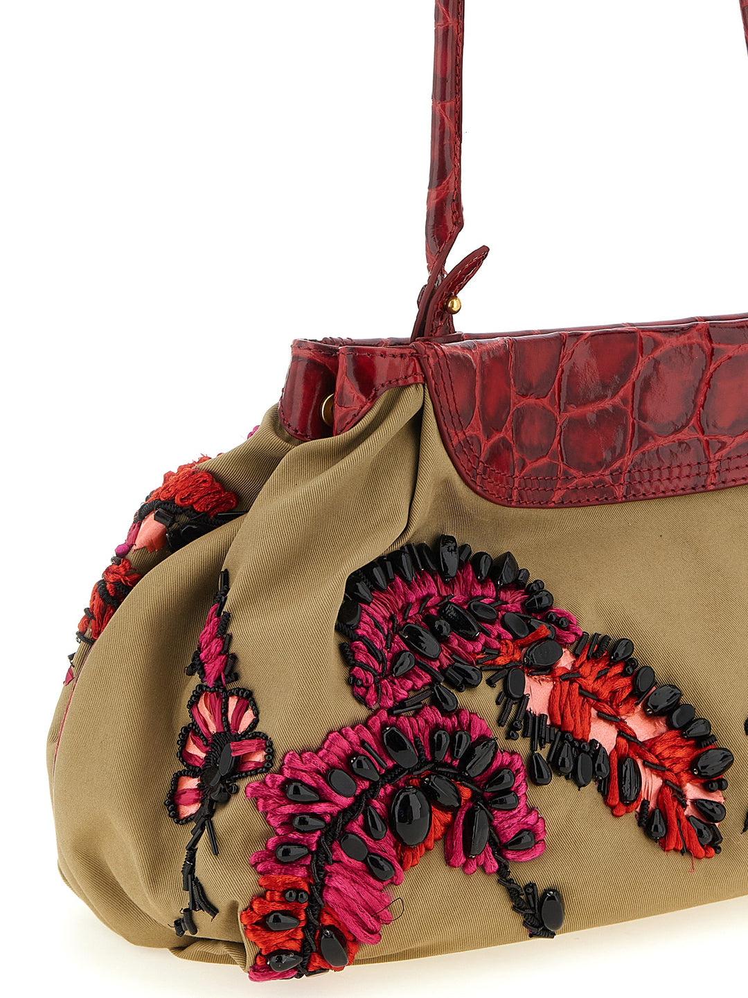 Dries Van Noten  Embroidery Clutch - Multicolor | 5e0e4682b212d652b15aeb3aee9a441c88ebd46e