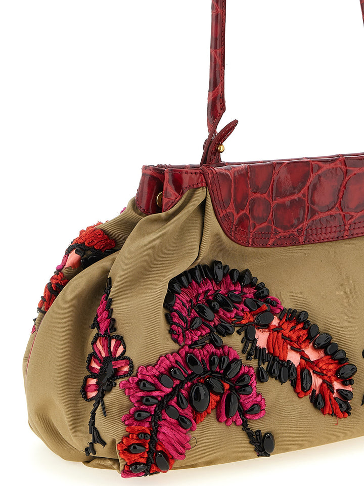 Dries Van Noten  Embroidery Clutch - Multicolor | 5e0e4682b212d652b15aeb3aee9a441c88ebd46e