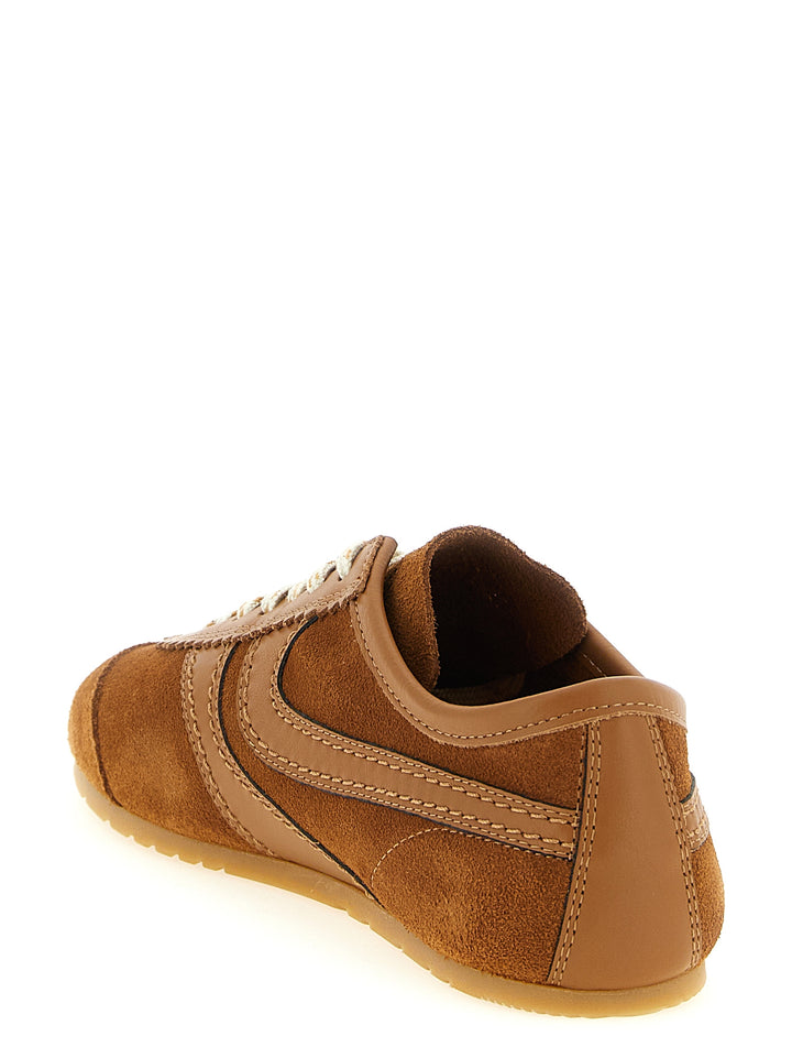 Dries Van Noten  Suede Sneakers - Brown | 6383e887230848236bdd792f2ab5397c04712496