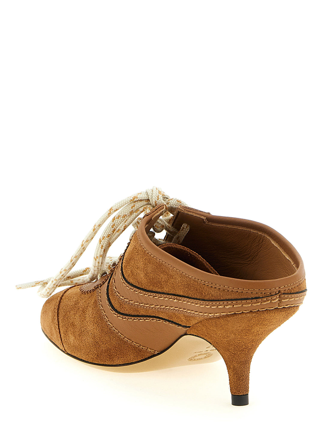 Dries Van Noten  Heeled Suede Sneakers - Brown | 65bd0e48a6133f011dd33ac9b3a8fe0298cb2db4