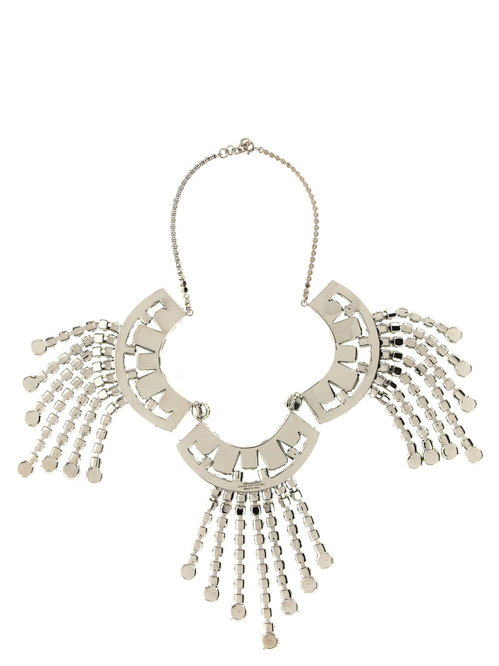 Dries Van Noten  Maxi Necklace With Rhinestones Jewelry - Green | 7ccd5f34c94f20eafd1e5e8bc6867f1c53e96373