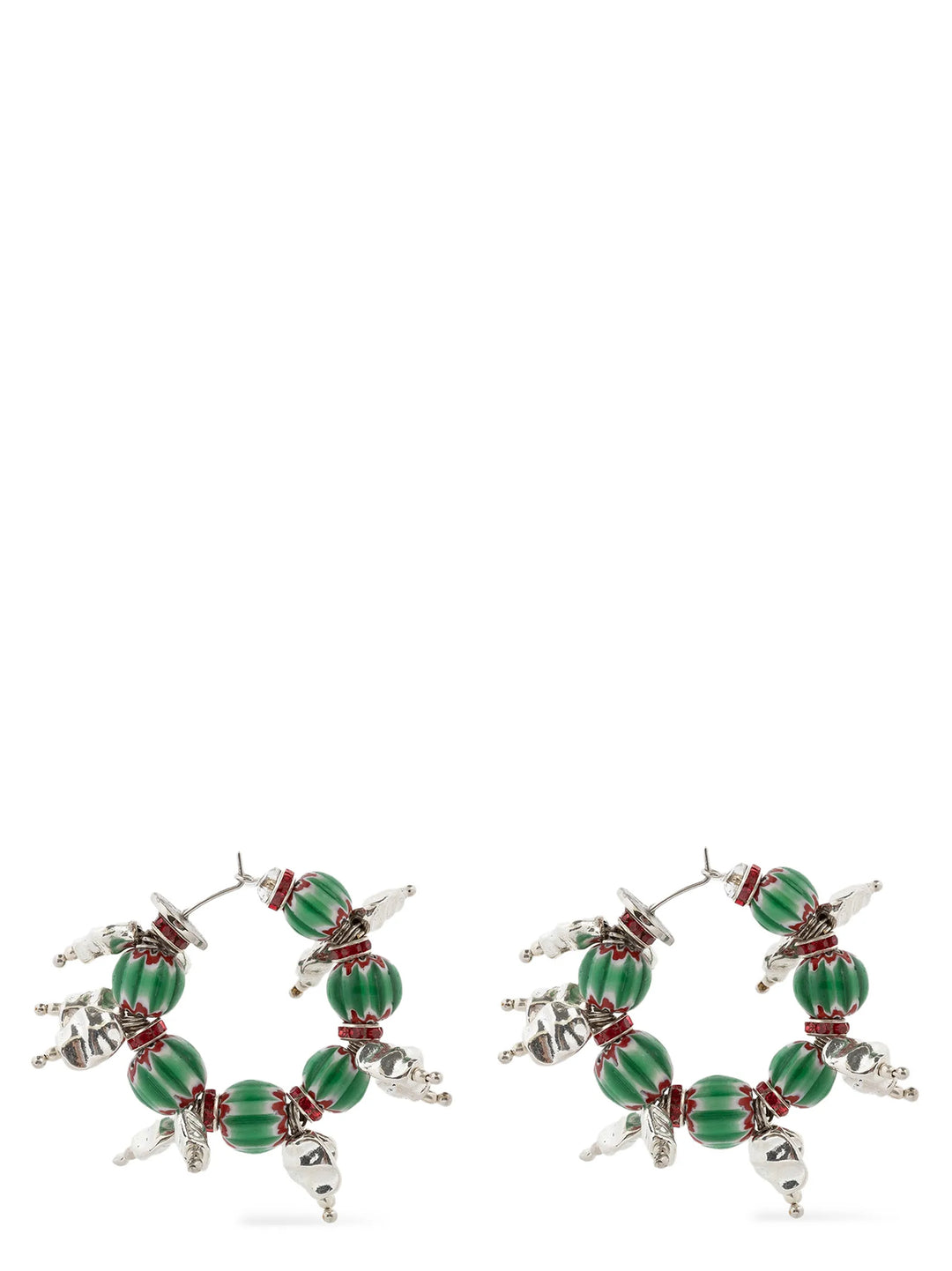 Dries Van Noten  Rings Earrings With Beads Jewelry - Silver | c609af9157c01754ebab993b56e21687e672c875