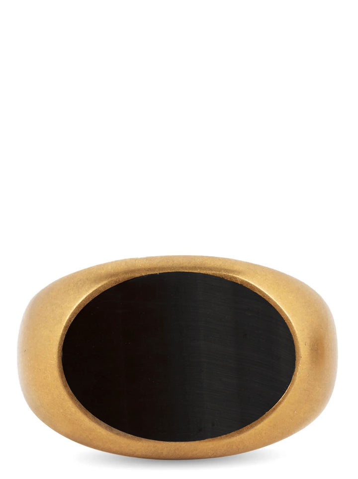 Dries Van Noten  Stone Signet Jewelry - Gold | e393bb84825004730dd21669e5d548140e31db72