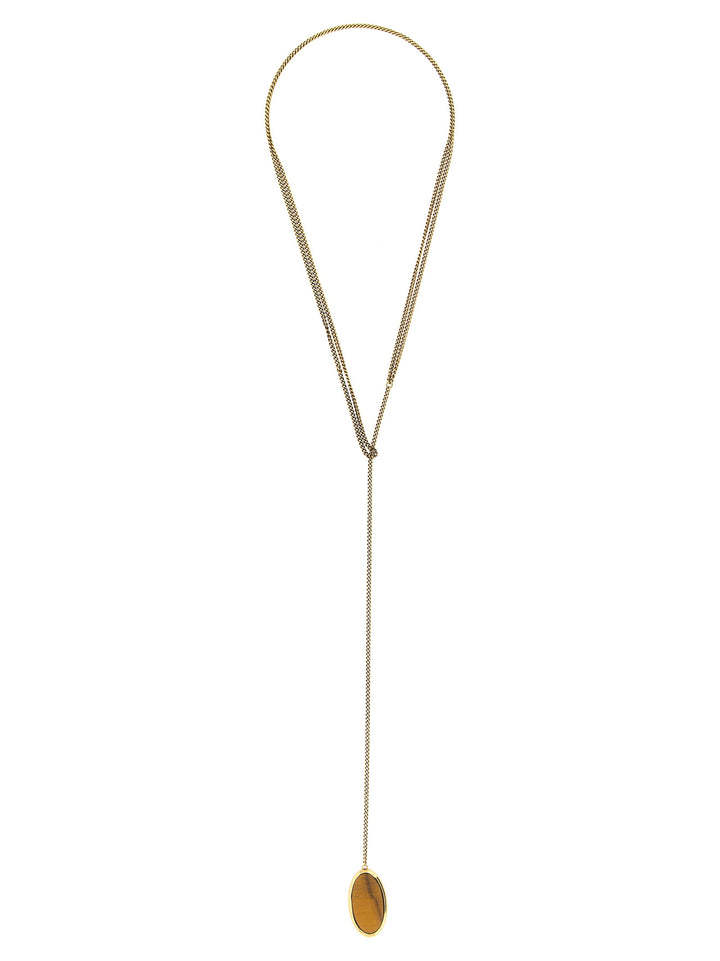 Dries Van Noten  Stone Necklace Jewelry - Gold | c9ee3323cbdddb8dbcc30d8ba1d46710cc5ef5cb