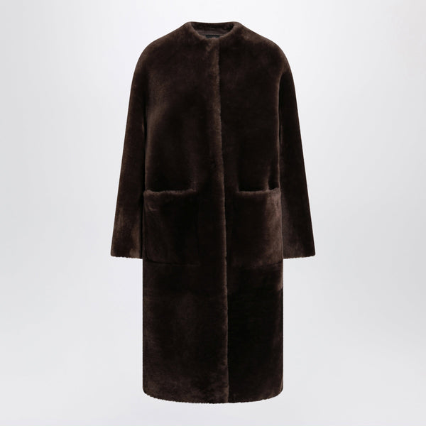 Oak Reversible Shearling Coat