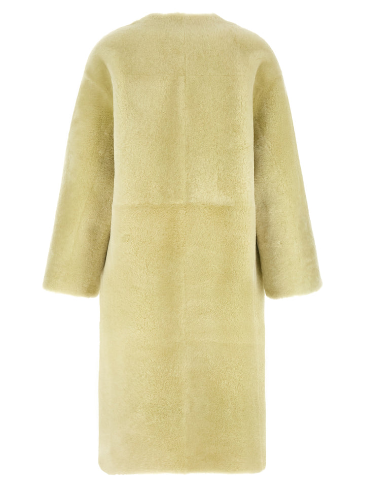 Blancha Long  Coat Fur - Green | e6f9b95229b03f74031014b41d1a2765f5b38cb0