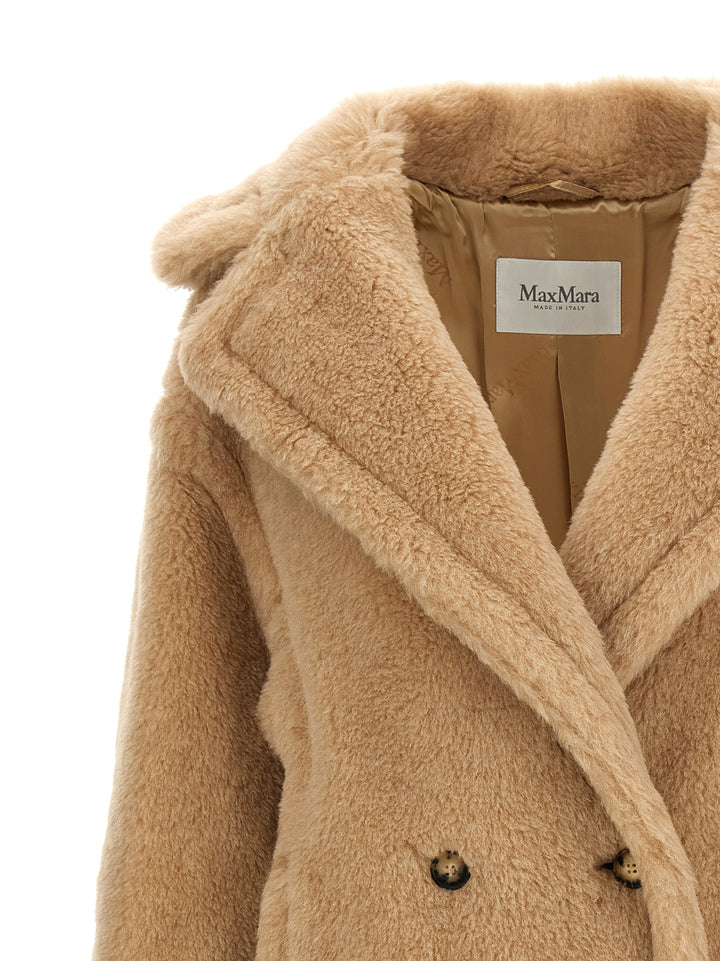 Max Mara Tedgirl - Teddy Bear Icon Coats and Trench Coats - Beige | 59aeaa1a320b62d1ca42958594188ee986966bfb