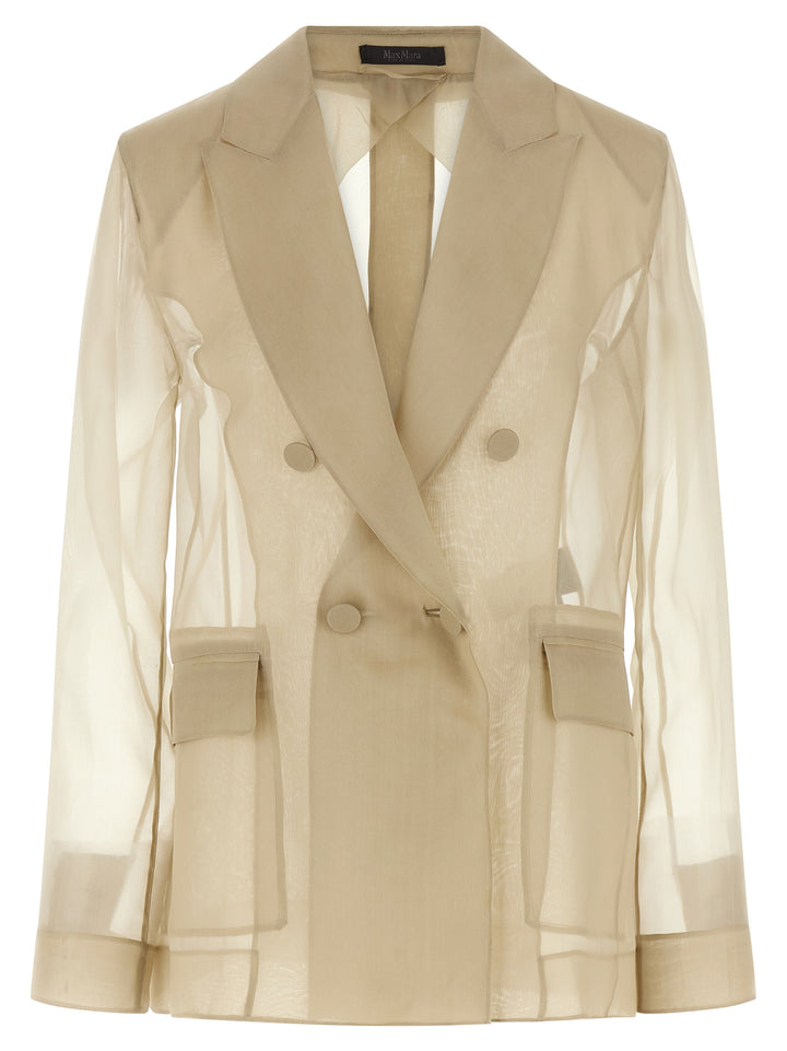Max Mara Mxeslogan BlazerS - Beige | 987986a94940ab8f7561757697d59b0c359b2c9f