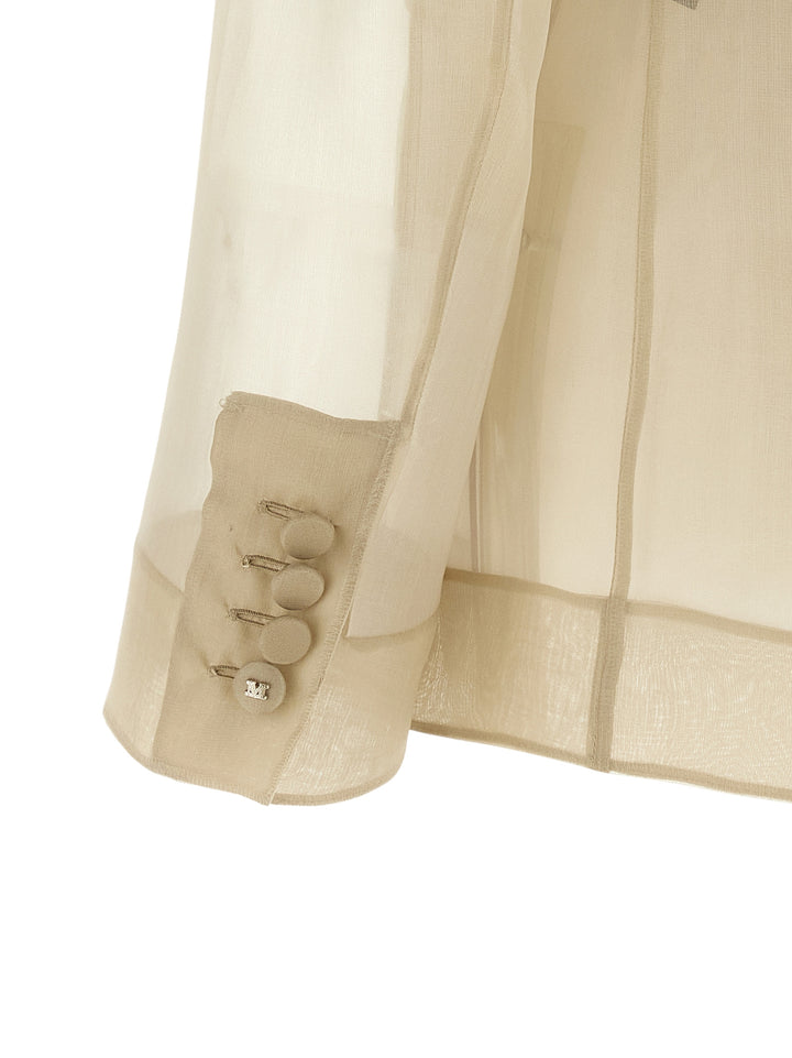 Max Mara Mxeslogan BlazerS - Beige | 61d35656bcfc57e9a1b97df871c52a3a07c24187