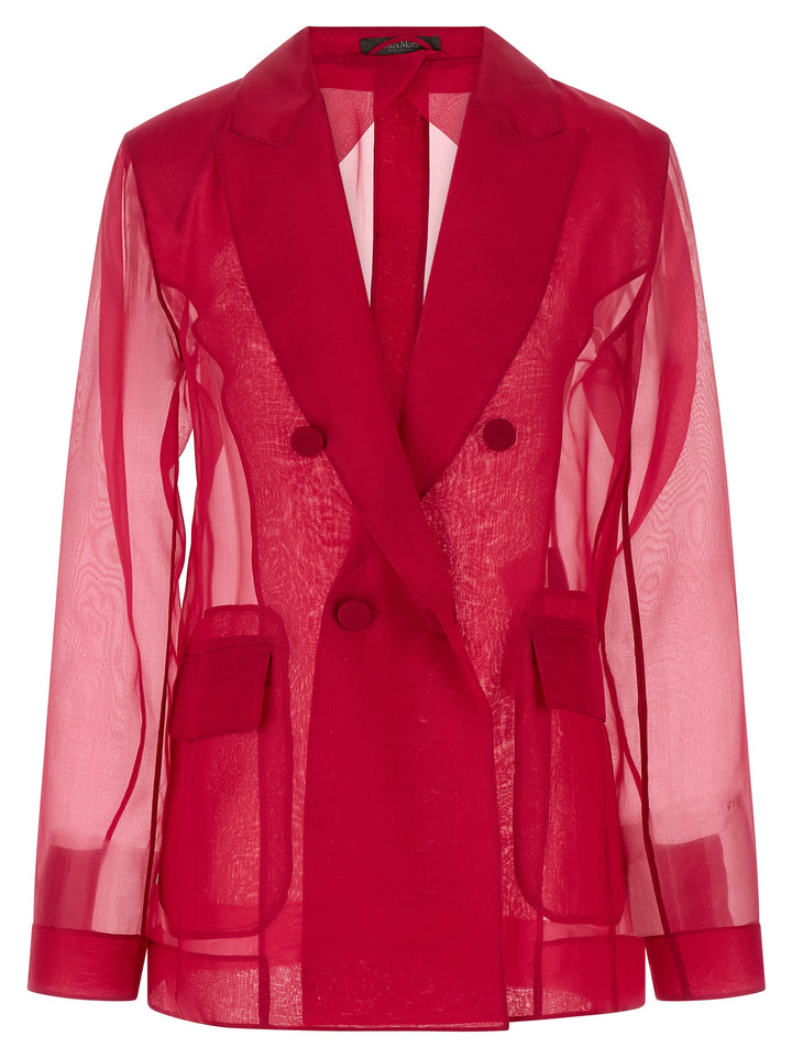 Max Mara Mxeslogan BlazerS - Fuchsia | 28e38bbd63b4be48d50e451818727a3332fb1236
