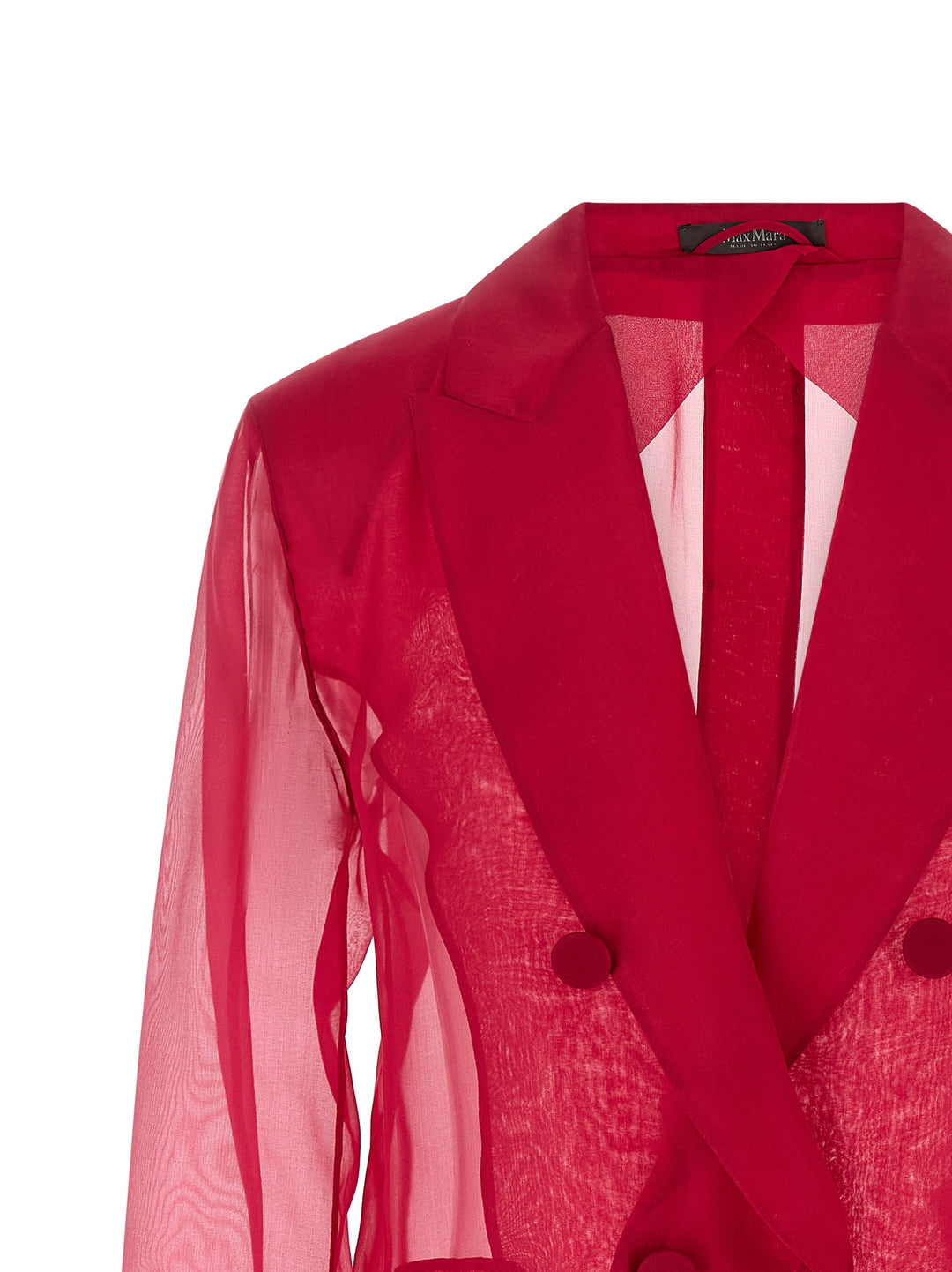 Max Mara Mxeslogan BlazerS - Fuchsia | 6fec81df4ab5b4775a83dc1c9f6bc0f9e6b3b9cf