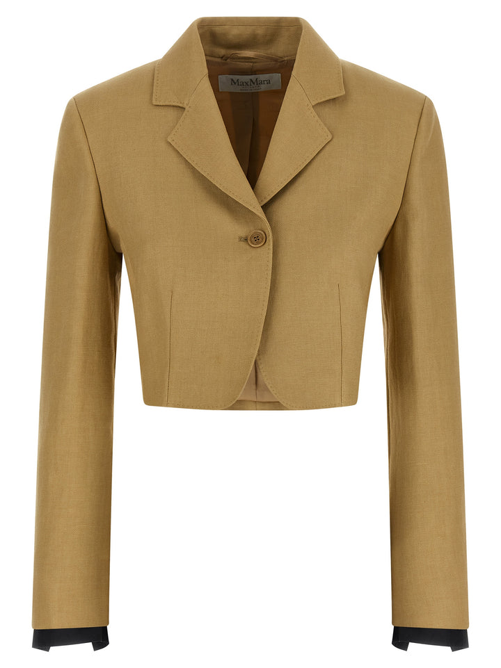 Max Mara Mxsbuono BlazerS - Beige | c982aba4fce7d054e186a80270bd5194593d4d35