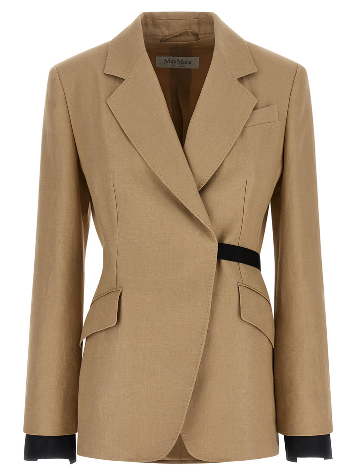 Max Mara Mxsfionda BlazerS - Beige | df1f9f29993e16d22bc65acaad2e44681136abe4