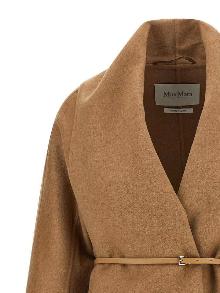 Max Mara Mxmabilita Coats and Trench Coats - Beige | 440a6701d77f63f0d9256a0bf9e24e4b7f68f188