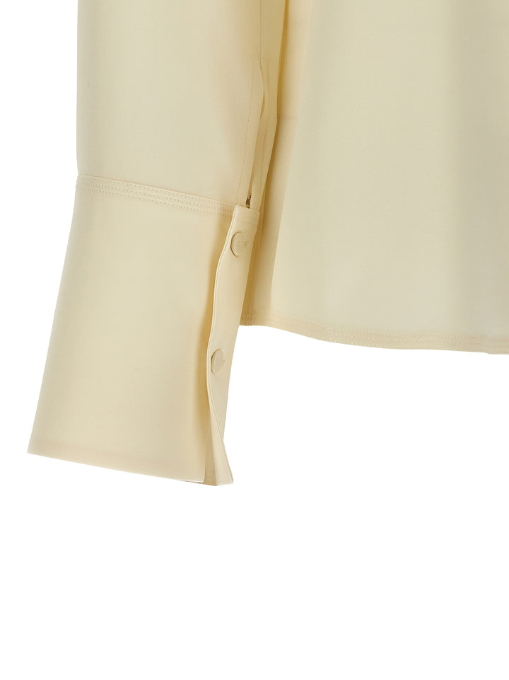 Max Mara Mxpvoliera Shirt and Blouse - White | 0041bcfab73d7c2192f88efc6f1fd59666c4ab66