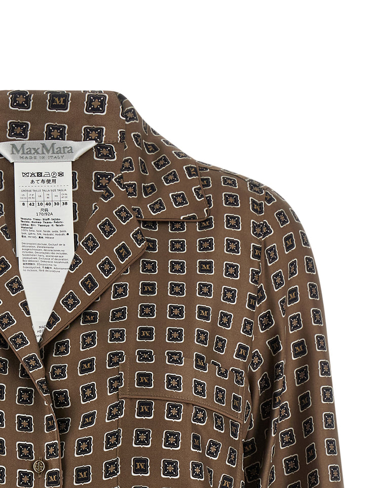 Max Mara Mxmdisco Shirt and Blouse - Brown | 9cbfceca8f9489045589f6a2fe84d6a049a81041