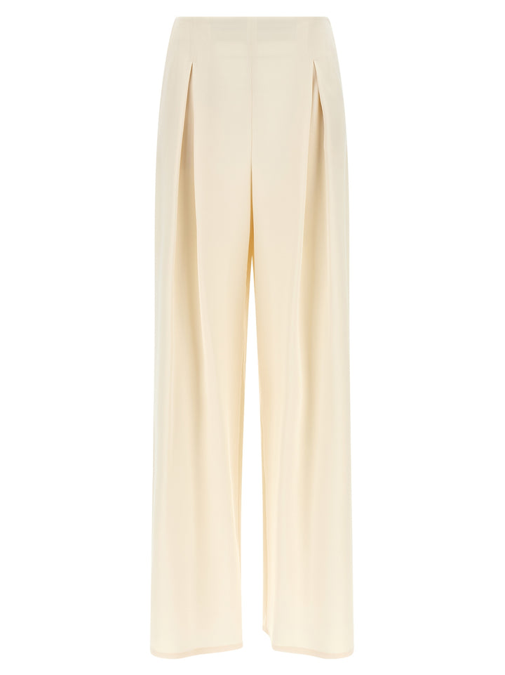 Max Mara Mxppalude Pants - White | 807031f7ad20dfd9492517221d98f0a8a4436817