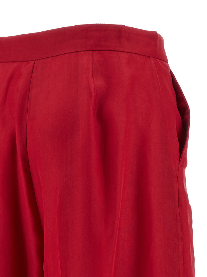Max Mara Mxeolivi Pants - Red | a0b56c2017f0695c3a4c758f8ad08bd862a455d2