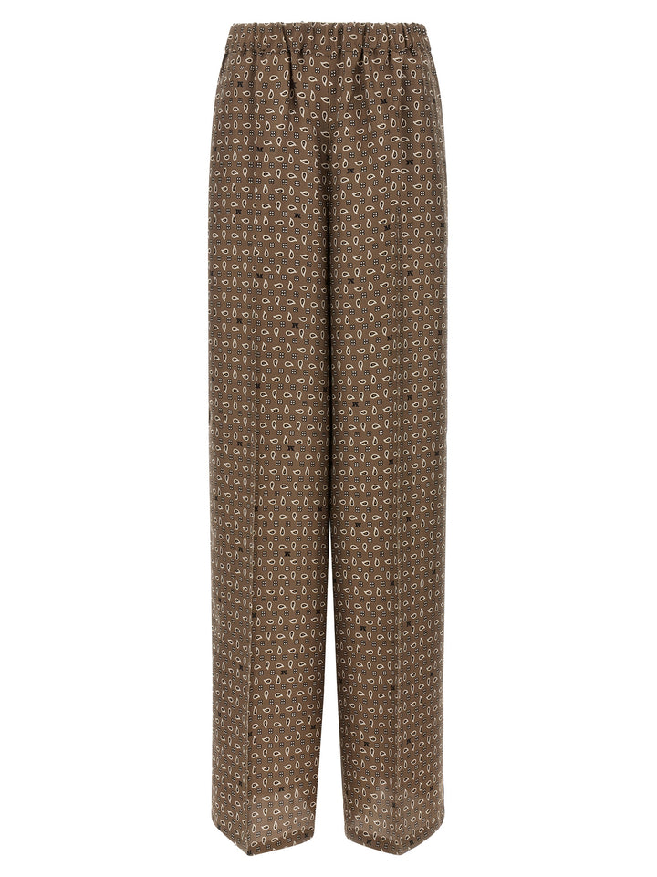 Max Mara Mxmvischio Pants - Brown | 10b2d8c4cac68f32179ce88952413100b89466bb
