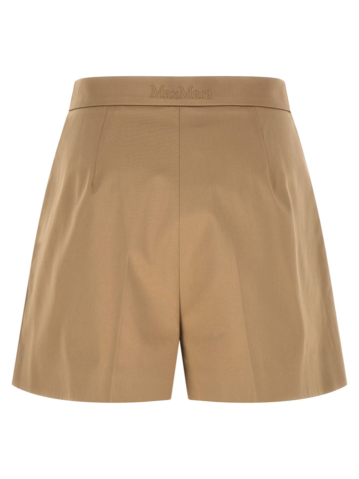 Max Mara Mxmtabacco Bermuda and Short - Beige | c0f351ed1e94d52c54fd97d446fabc1a63fedd16