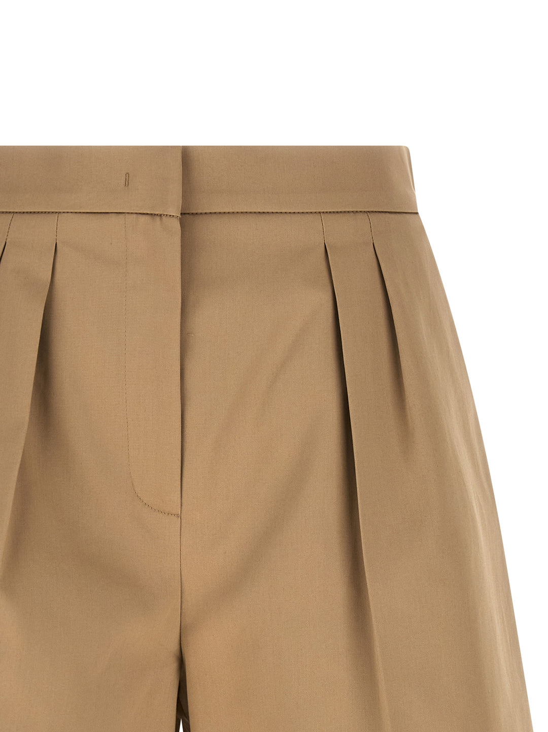 Max Mara Mxmtabacco Bermuda and Short - Beige | 7a3ac74082d3b856825344f64fe402e1fe71332a