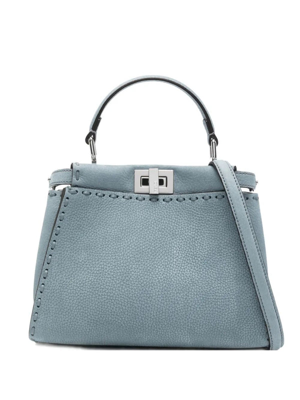 Peekaboo Iseeu Mini Suede Bag