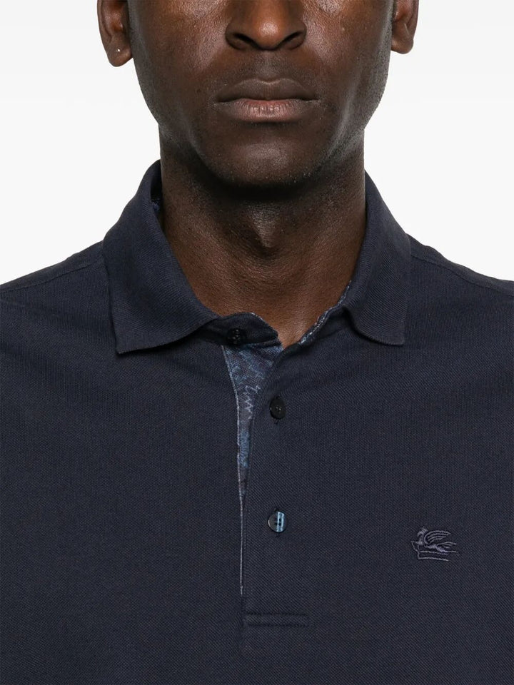 Etro Polo - Blue | 763716c31802ffca8e4b1e4c4400336dd9425e2d