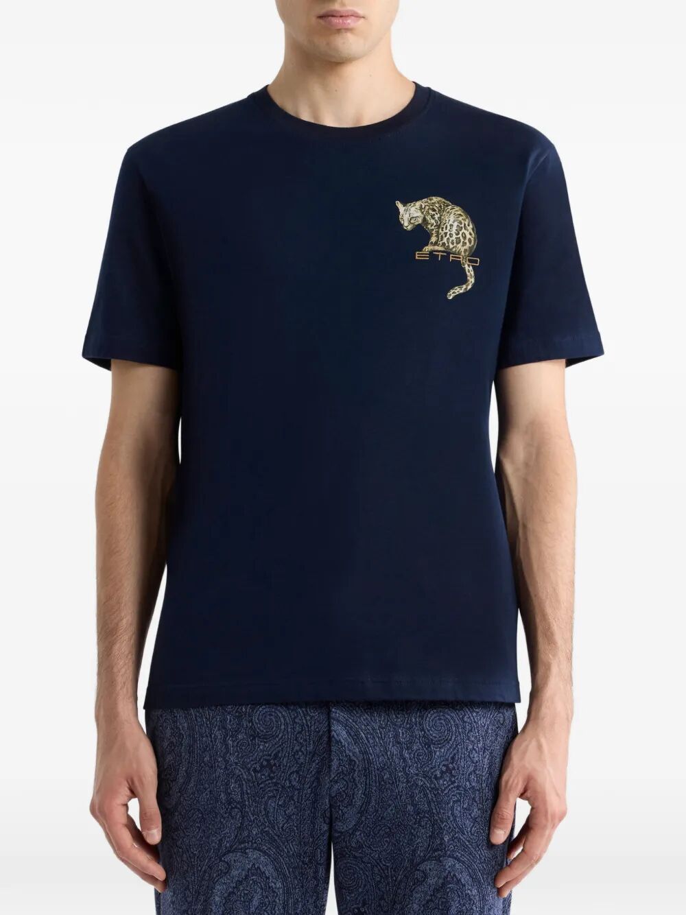Etro T-shirts - Blue | 0bba4b40d3237de35caa0778f04afafb97d229c2