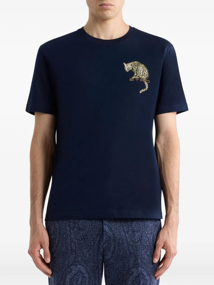 Etro T-shirts - Blue | 0bba4b40d3237de35caa0778f04afafb97d229c2
