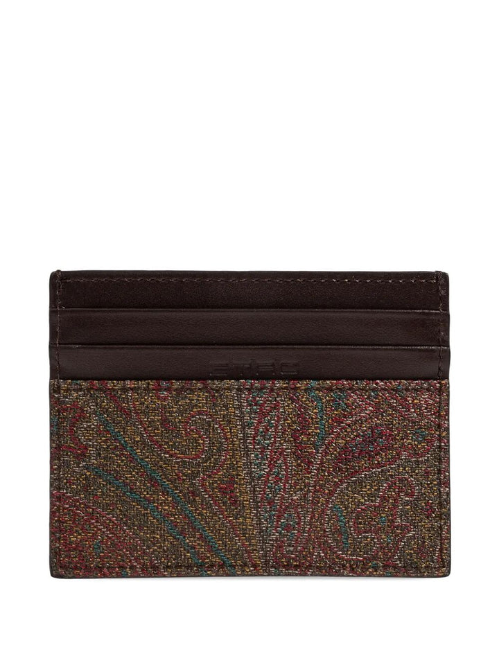Etro Credit card cases - Brown | e98df65362f9af3630af7fa5b33fe4c36c647256