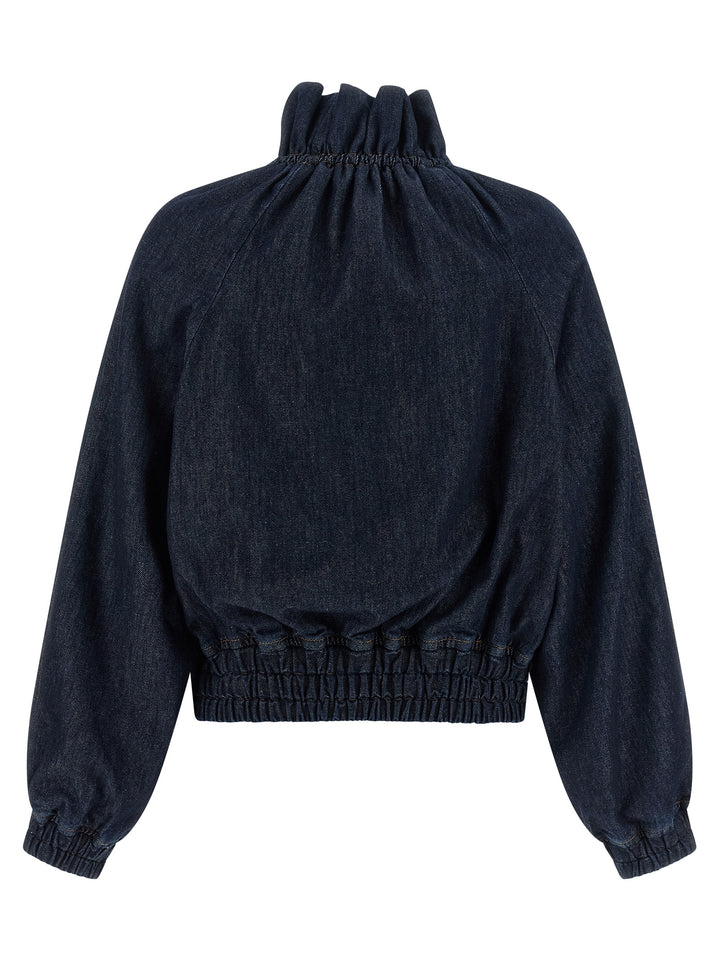 Dries Van Noten  Voly Puffer Jackets - Blue | d2bb3d87a88bf3a57e05d9cee8b287b8e6997137