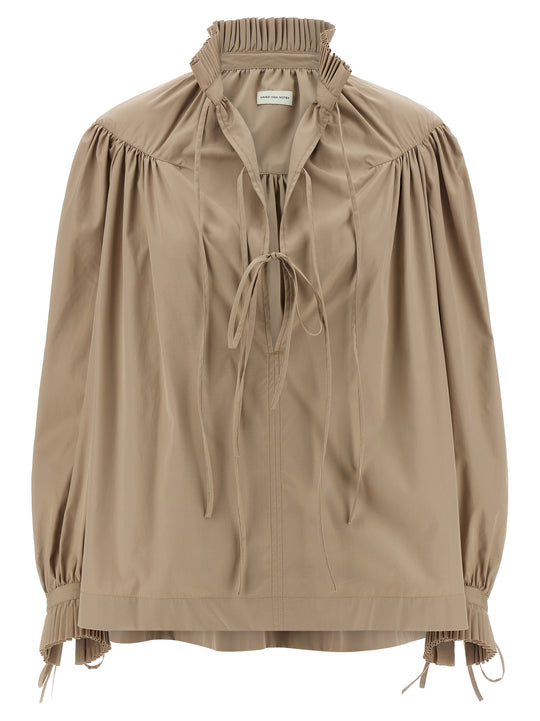 Catya Shirt And Blouse Beige