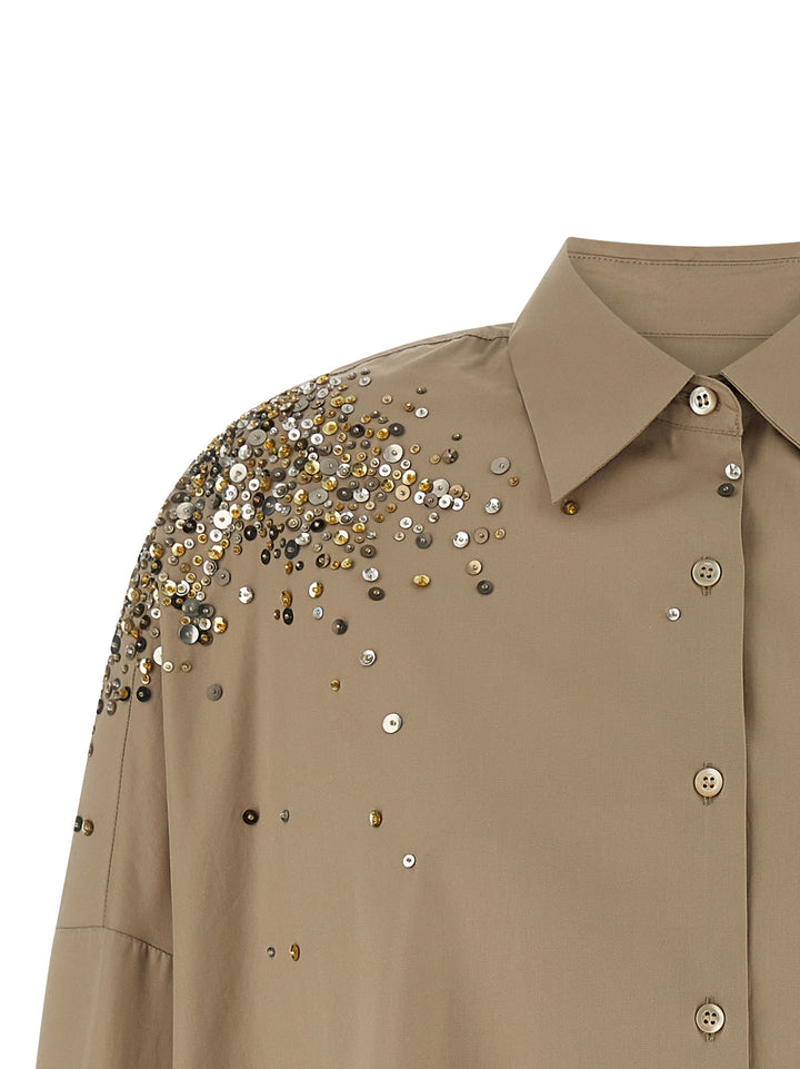 Dries Van Noten  Casia Shirt and Blouse - Beige | de2d61c03e1894d2f2d39c3f9a8a83f74606c86d