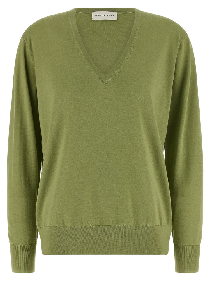 Dries Van Noten  Tuomas Sweaters and Cardigans - Green | 98e4e823ee2c689f58f53ce4542a826c78c9ba2c