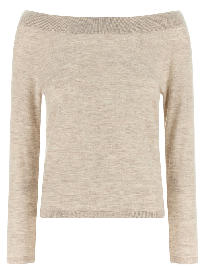 Max Mara Mxmfaretra Sweaters and Cardigans - Beige | 7a0f9d159847b68f93f6980a99b49752af3b6685