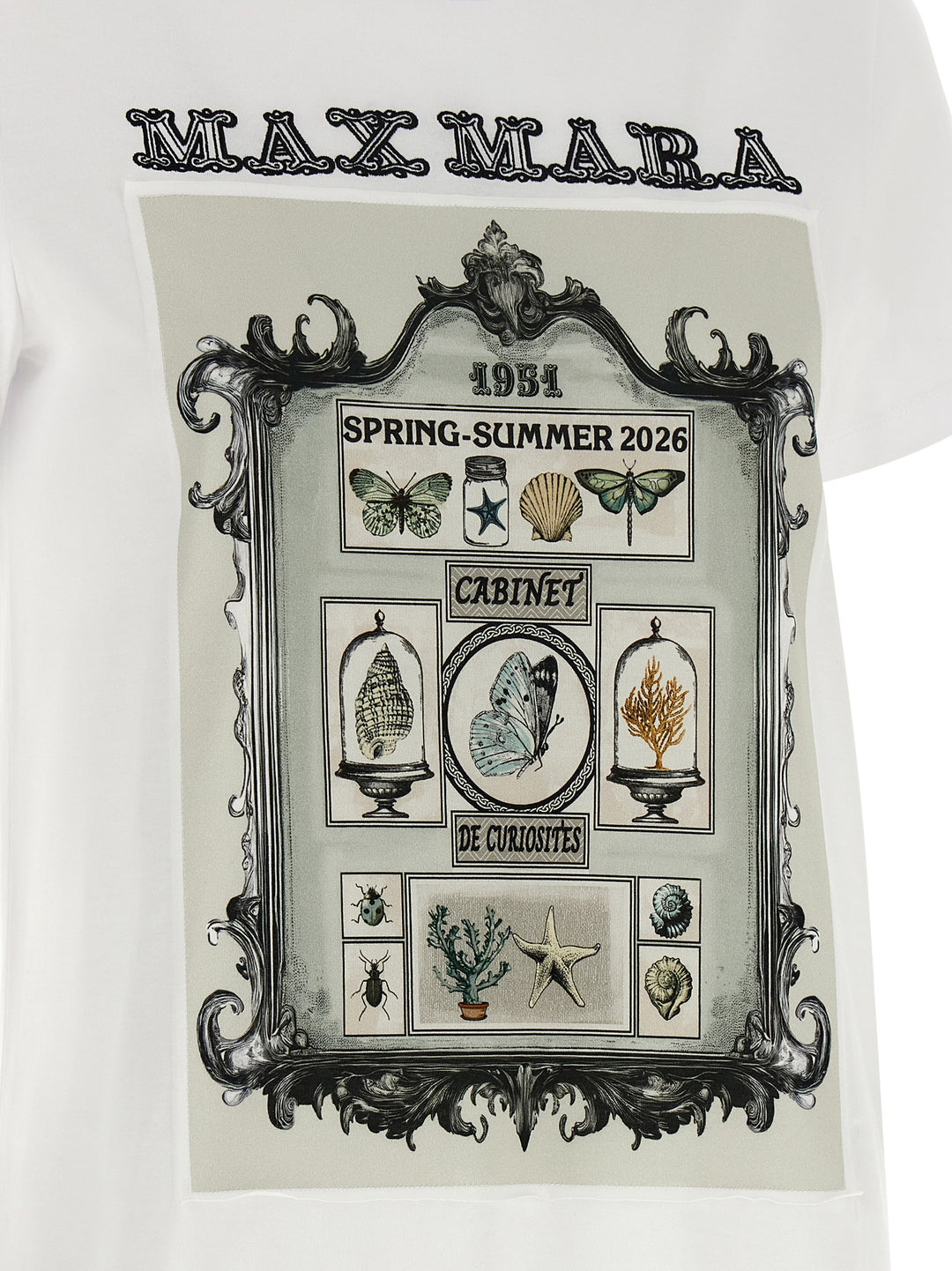 Max Mara Mxmspadino T-shirt - White | 468e8f85c47959dce08b54fb6ea0507b58f576f0