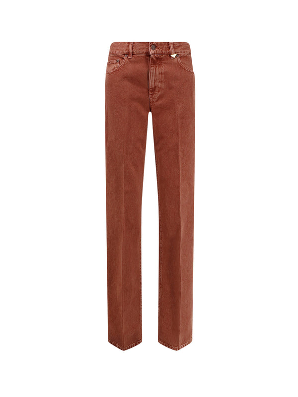 Colored Denim Trousers