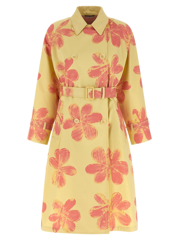 Canasta Coats And Trench Coats Yellow