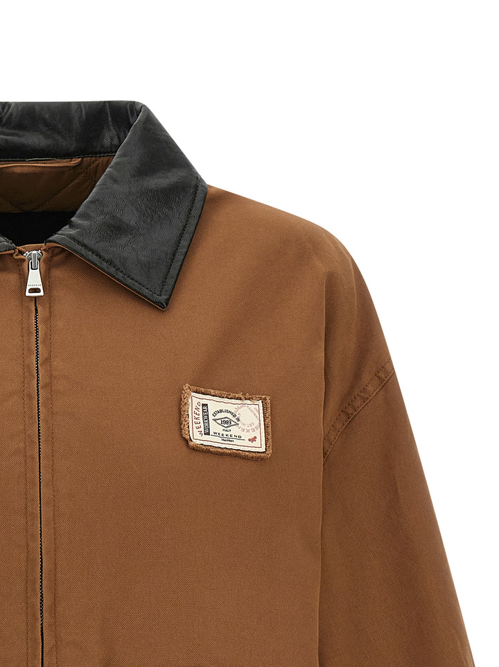 Weekend Max Mara Wkdfreccia Puffer Jackets - Brown | c61696f55f7017450126723cdb6f0869a4bb9fd8