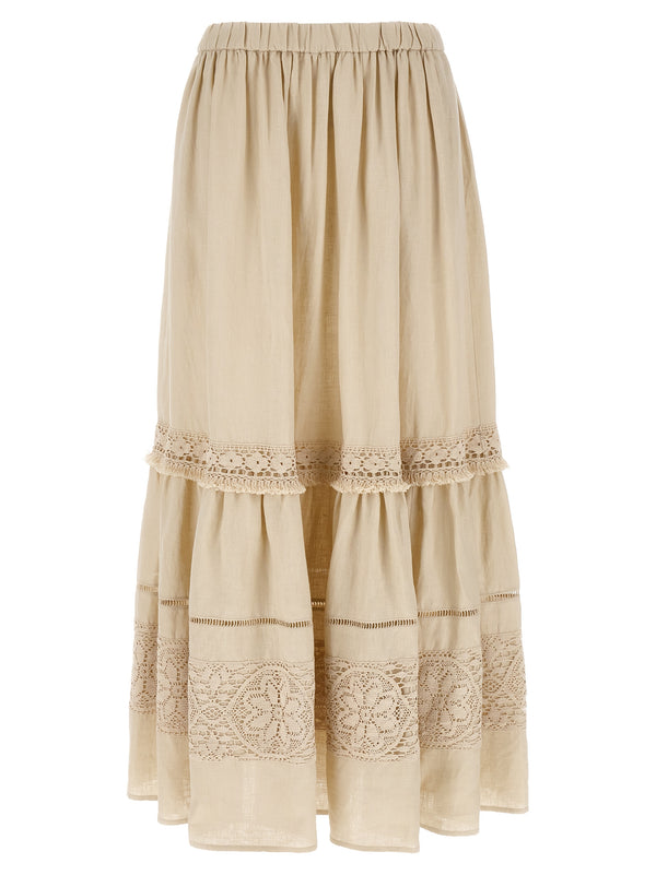 Wkipallore Skirts Beige