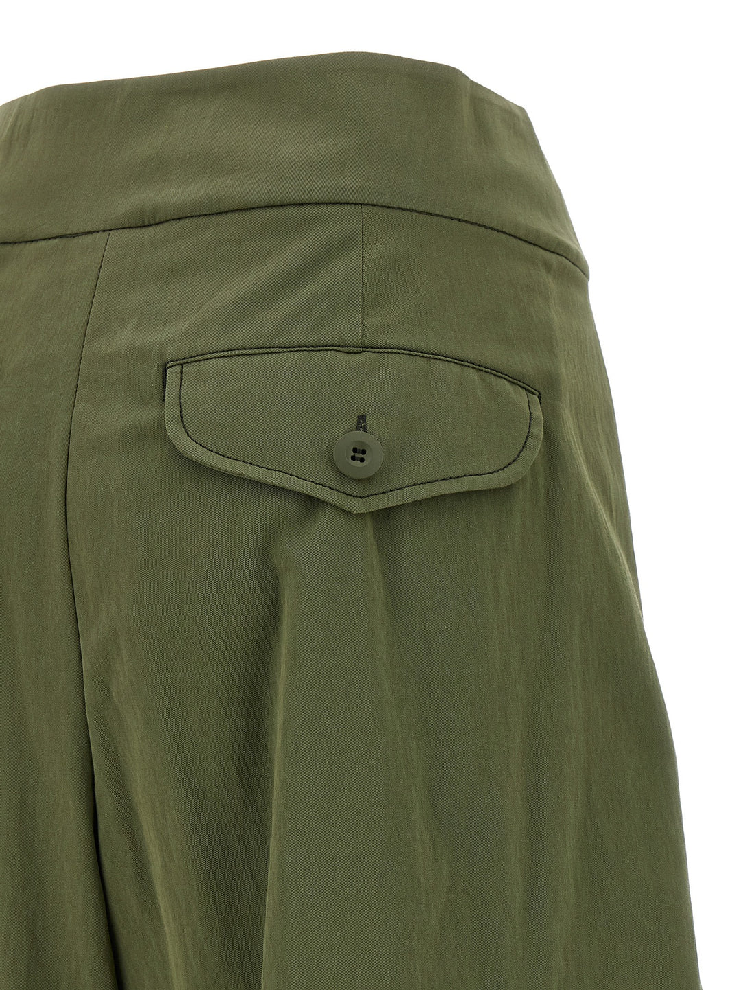 Weekend Max Mara Wkdaquila Pants - Green | 7605e06c3087ee845a69f93806f9d5d9a51e78ec