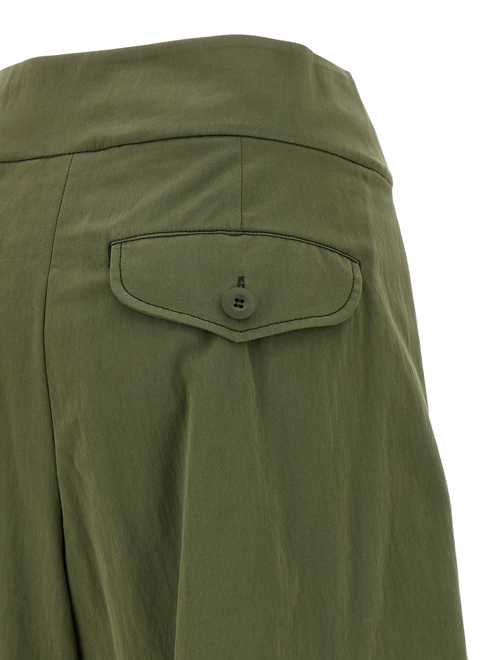 Weekend Max Mara Wkdaquila Pants - Green | 7605e06c3087ee845a69f93806f9d5d9a51e78ec