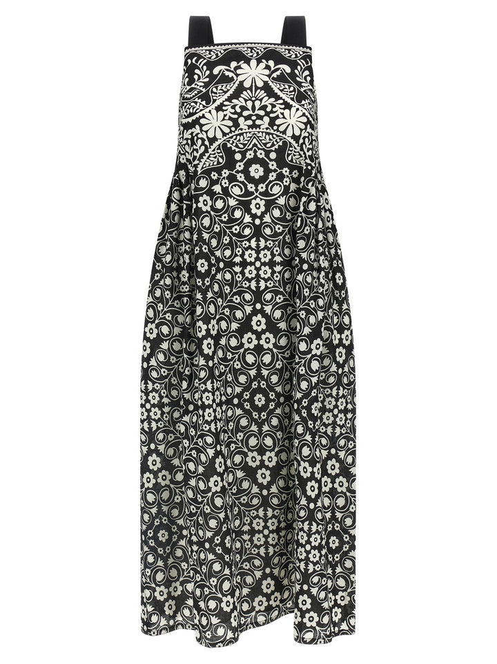 Weekend Max Mara Wkimoli Dresses - White/Black | 1d50333db0f31203834e800b47471e423cbb6904