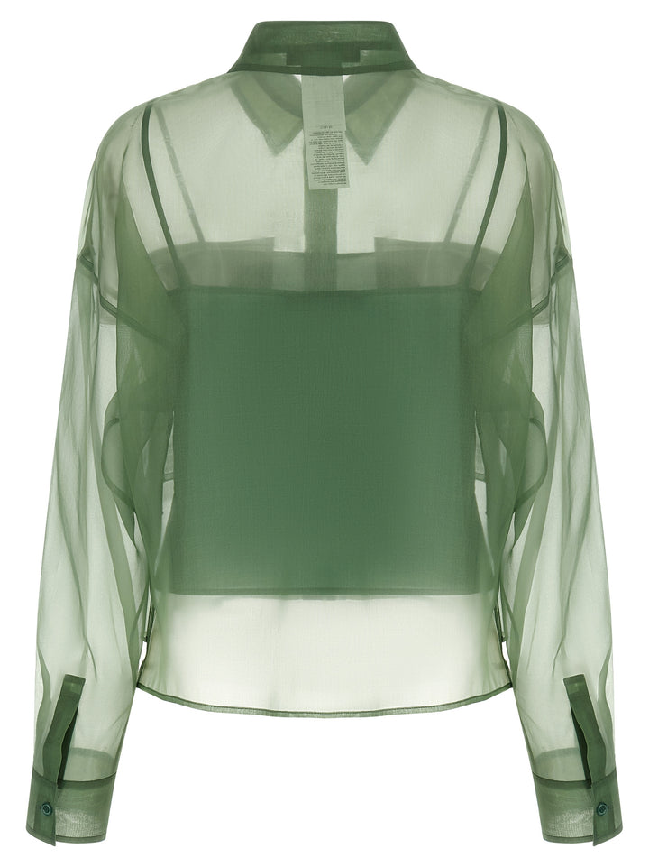 Weekend Max Mara Wkdcolomba Shirt and Blouse - Green | f5df4b9c7b7973fd41ac7c166da2d67eb19d2faa