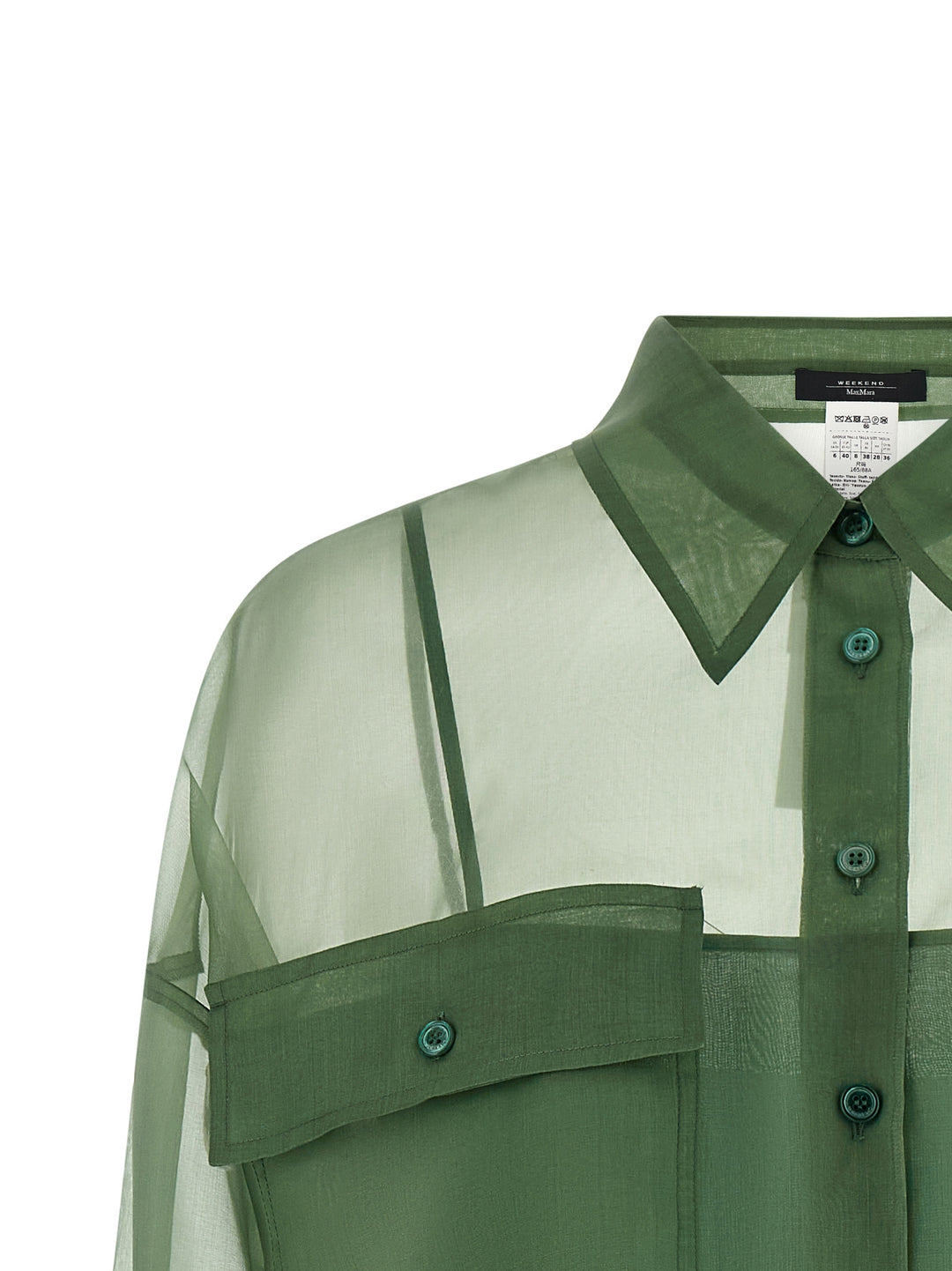 Weekend Max Mara Wkdcolomba Shirt and Blouse - Green | 4b0aae22360b8cf89bd027dbbac1e376287492a6