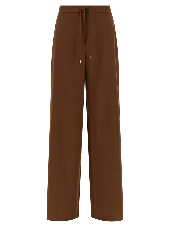 Max Mara Studio Mstcortone Pants - Brown | 7b99f1804611db802c1745d10e0fcf447dfee308