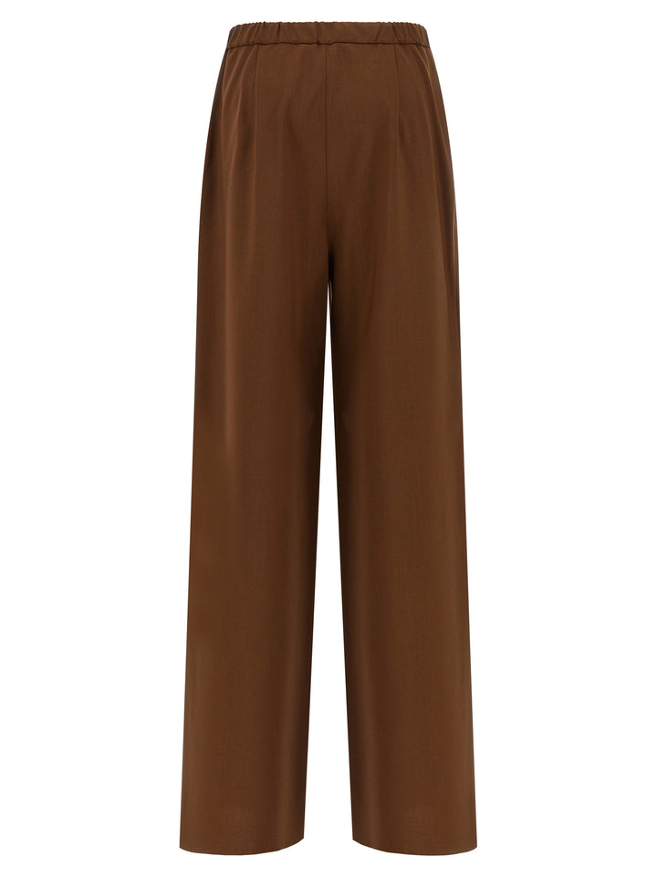 Max Mara Studio Mstcortone Pants - Brown | ef6e38e7569d1425546e3c1575a1852d73604f93